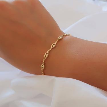 Gold Mariner Chain Bracelet